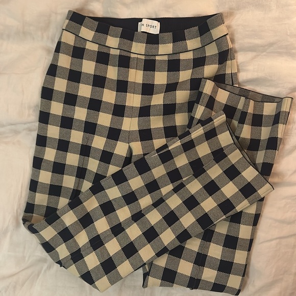 High Sport Gingham Kick Flare Pant Small - made in Italy - Picture 6 of 11